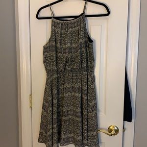 Aqua dress.   Bought from Bloomingdales